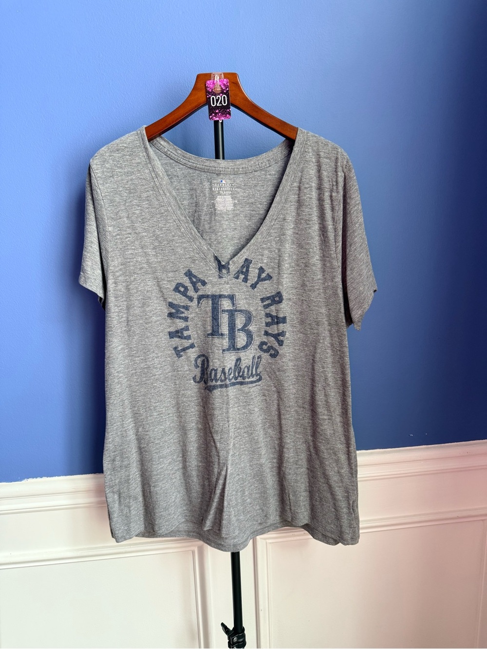 5th & Ocean Gray MLB Genuine Merchandise Tee